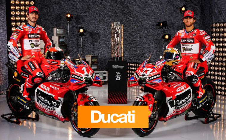 Diseño retro de MotoGP 2024 del GP de Gran Bretaña de Ducati