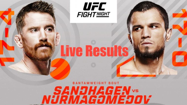 UFC Abu Dhabi: Sandhagen vs. Nurmagomedov Resultados en vivo