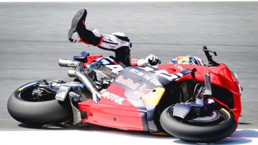 Accidente de Pedro Acosta, Tech3 Gas Gas, MotoGP