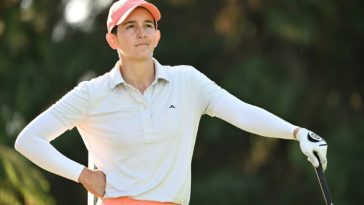 La holandesa Dewi Weber firmó un 62, el peor resultado de su carrera, para tomar la delantera después de la segunda ronda del LPGA Portland Classic (Alika Jenner)