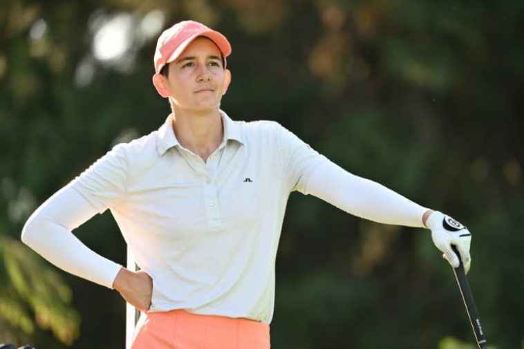 La holandesa Dewi Weber firmó un 62, el peor resultado de su carrera, para tomar la delantera después de la segunda ronda del LPGA Portland Classic (Alika Jenner)