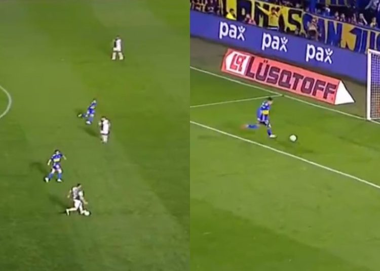 Video: el grave error de un ex Boca que derivó en el gol de Merentiel :: Olé