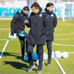 Costas, DT del equipo más goleador del campeonato. Foto: Prensa Racing.