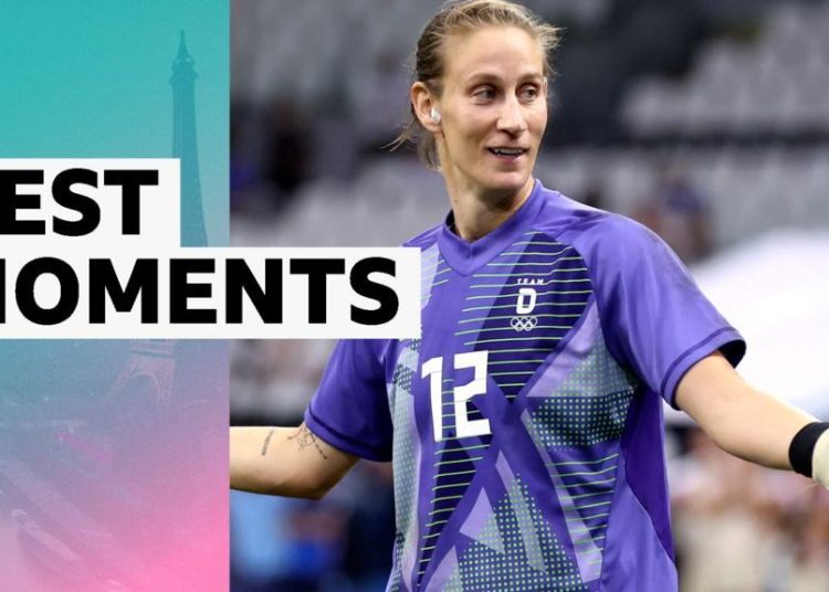 Watch the goals of the day from day eight of the Paris 2024 Olympics