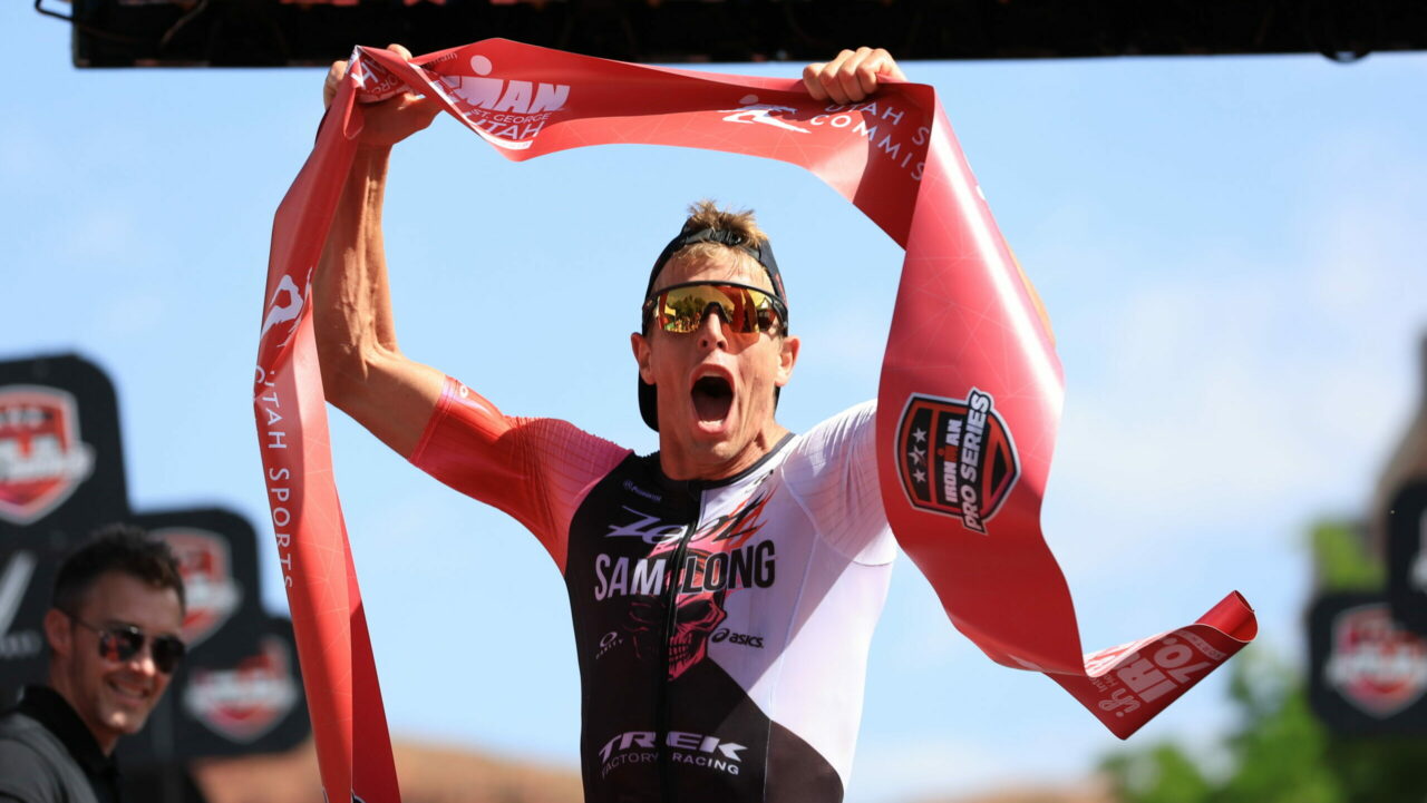 Sam Long consiguió una gran victoria para defender su título de campeón norteamericano IRONMAN 70.3