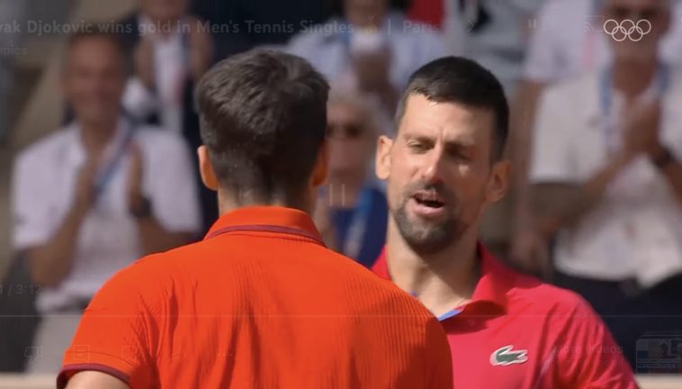 Carlos Alcaraz y Novak Djokovic