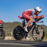 Alistair Brownlee penalización en bicicleta T100 Ibiza 2024 Crédito de la foto PTO