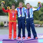 Juegos Olímpicos de Londres 2012 - Alistair Brownlee, Javier Gomez, Jonathan Brownlee