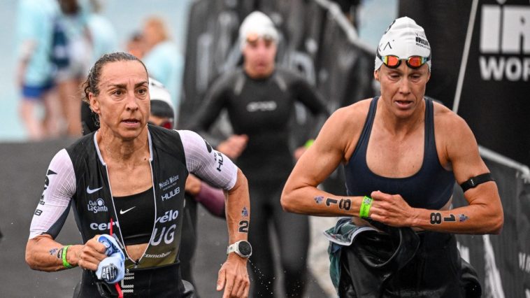 Anne Haug T1 Campeonato del Mundo IRONMAN Niza 2024 crédito de la fotografía Getty Images para IRONMAN