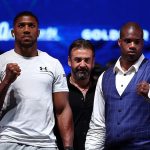 Anthony Joshua (izquierda) afirmó que había