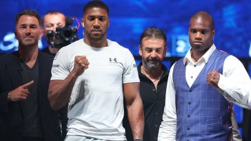 Anthony Joshua vs Daniel Dubois EN VIVO: horarios de entrada al ring y actualizaciones ronda por ronda mientras los pesos pesados ​​se enfrentan en Wembley, donde Tommy Fury es abucheado... y un peleador parece que se rendirá