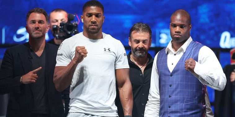 Anthony Joshua vs Daniel Dubois EN VIVO: horarios de entrada al ring y actualizaciones ronda por ronda mientras los pesos pesados ​​se enfrentan en Wembley, donde Tommy Fury es abucheado... y un peleador parece que se rendirá