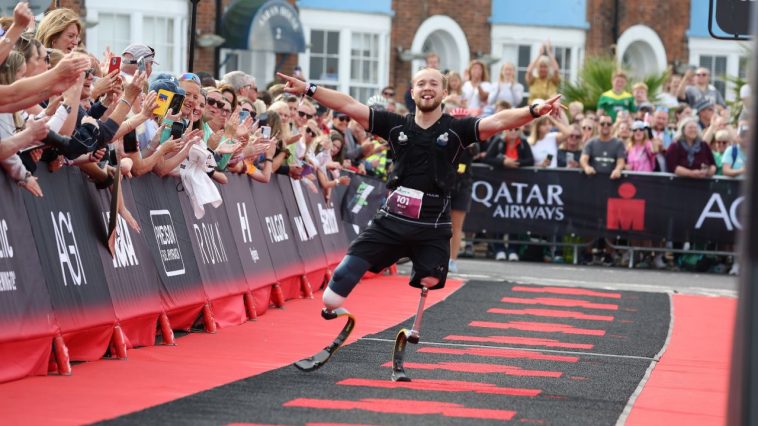 Billy Monger IRONMAN 70.3 Weymouth 2024