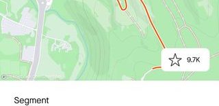 Segmento de Strava para Box Hill en Surrey