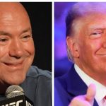 Dana White habló con Donald Trump una hora antes del debate