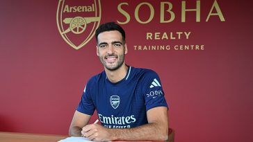 Mikel Merino se lesionó en su primer entrenamiento con el Arsenal tras fichar la semana pasada