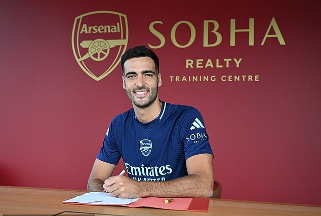 Mikel Merino se lesionó en su primer entrenamiento con el Arsenal tras fichar la semana pasada