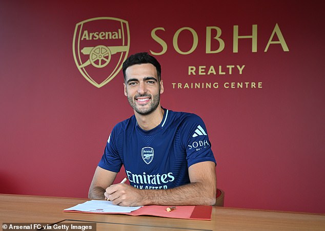 Mikel Merino se lesionó en su primer entrenamiento con el Arsenal tras fichar la semana pasada