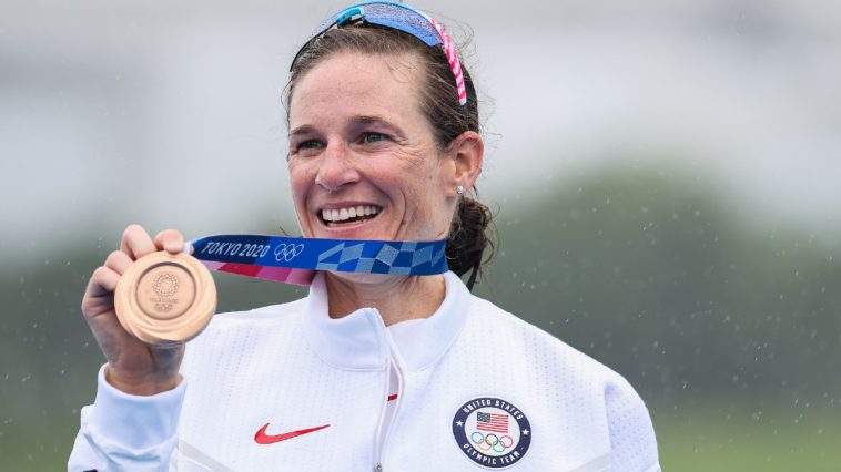 Katie Zaferes Juegos Olímpicos Triatlón Tokio 2021 Medalla de Bronce Triatlón EE.UU.