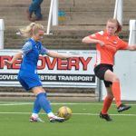 Queen of the South Ladies vs Edinburgh Caledonia, Barclays, SWF League One, en Palmerston Park en Dumfries, Escocia, el 8 de septiembre de 2024