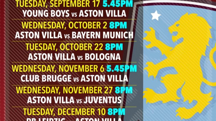 El Aston Villa anuncia precios 'escandalosos' para las entradas de la Champions League mientras los aficionados protestan: 'El partido nunca ha sido tan intenso'