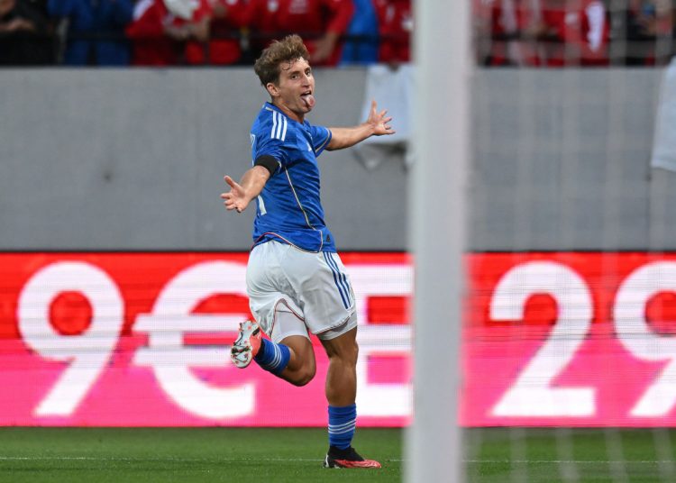 El triplete mágico de Baldanzi le da a Italia una victoria 3-0 sobre Noruega