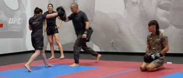 Entrenamientos abiertos de UFC 306, peleadores se reúnen para la Noche UFC