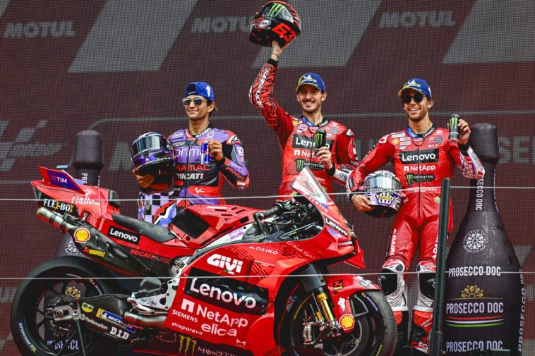 "Estoy seguro de que podemos gestionar la situación" - Dall'Igna analiza Bagnaia vs Márquez y la pérdida de Pramac ante Yamaha | Noticias de BikeSport