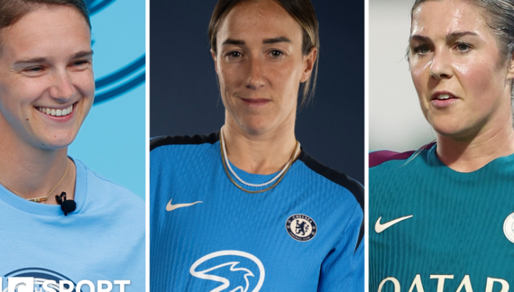 Vivianne Miedema, Lucy Bronze and Mary Earps