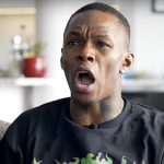 Israel Adesanya reacciona a la derrota de Merab Dvalishvili ante Sean O'Malley en UFC 306