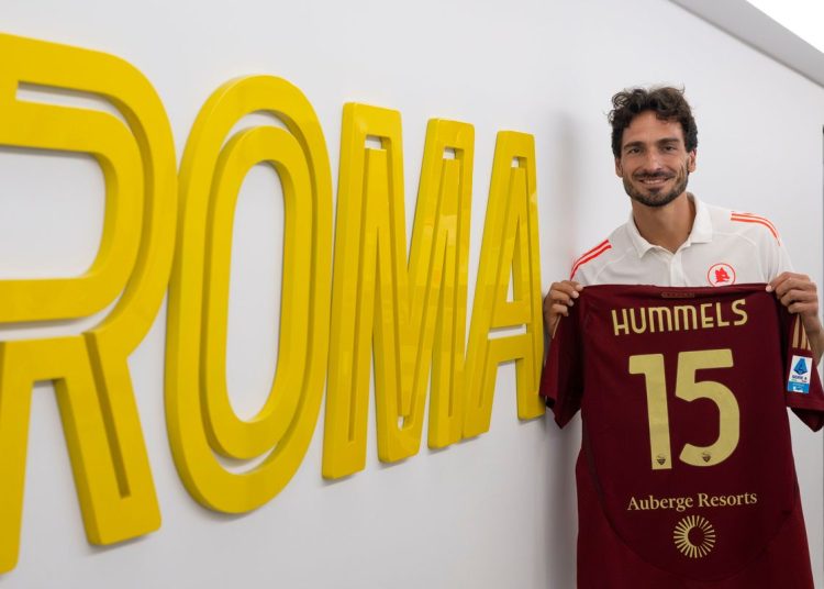 La Roma ficha a Hummels como agente libre para la temporada 2024-25