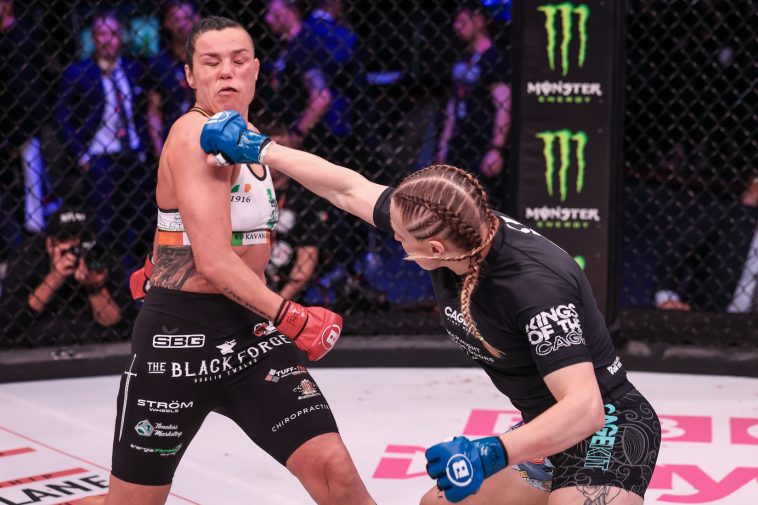 La cabeza de cartel de Bellator, Sara Collins, se inspira en Ronda Rousey y Daniel Kelly