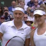 Eugenie Bouchard y Petra Kvitova