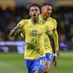 Rodrygo anotó el gol de la victoria de Brasil en el partido de clasificación para el Mundial que terminó 1-0 contra Ecuador el sábado