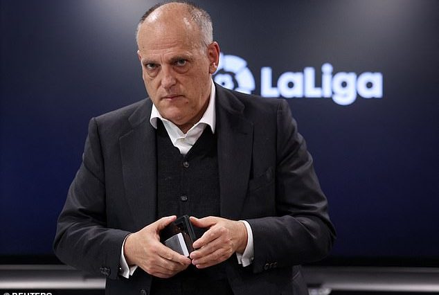 Javier Tebas afirma que la mayoría de los clubes de la Premier League creen que el Manchester City debería ser sancionado