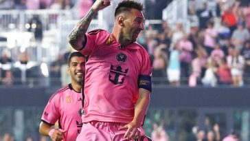 Lionel Messi anotó dos goles en cuatro minutos en su primer partido con el Inter Miami en tres meses