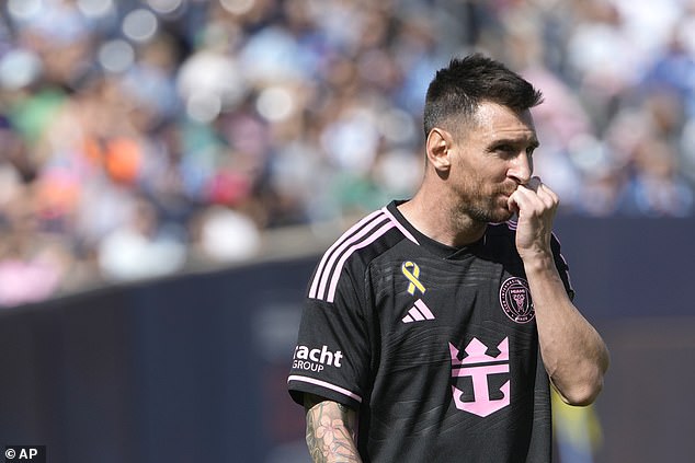 Lionel Messi tuvo problemas en su primer partido en el Yankee Stadium cuando Inter Miami y NYCFC empataron 1-1