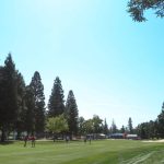 El hoyo 18 del Silverado Resort and Spa en Napa, California. (Jed Jacobsohn/Getty Images)