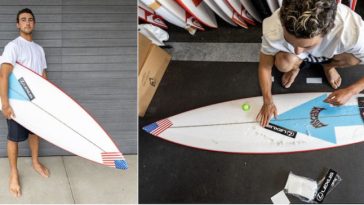 Manos a la obra con clase y estilo. El surfista profesional Griffin Colapinto se incorpora a Lexus como primer embajador del surf