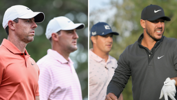 Rory McIlroy y Scottie Scheffler se enfrentarán a Bryson DeChambeau y Brooks Koepka