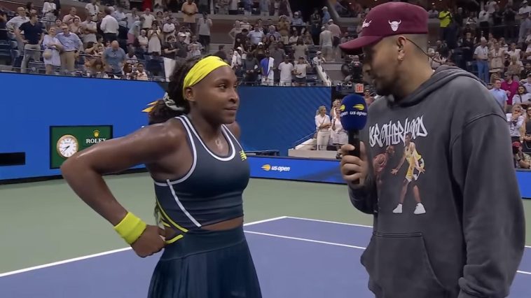 Coco Gauff y Nick Kyrgios