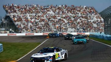 William Byron, Denny Hamlin - Watkins Glen International - Serie de la Copa NASCAR (1)