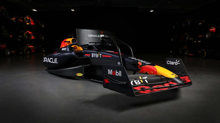 Red Bull lanza el simulador de movimiento RB19 y el auto de exhibición de F1 exclusivo a nivel mundial