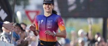 Sara True IRONMAN Arizona 2022 [Photo credit Patrick McDermott Getty Images for IRONMAN]