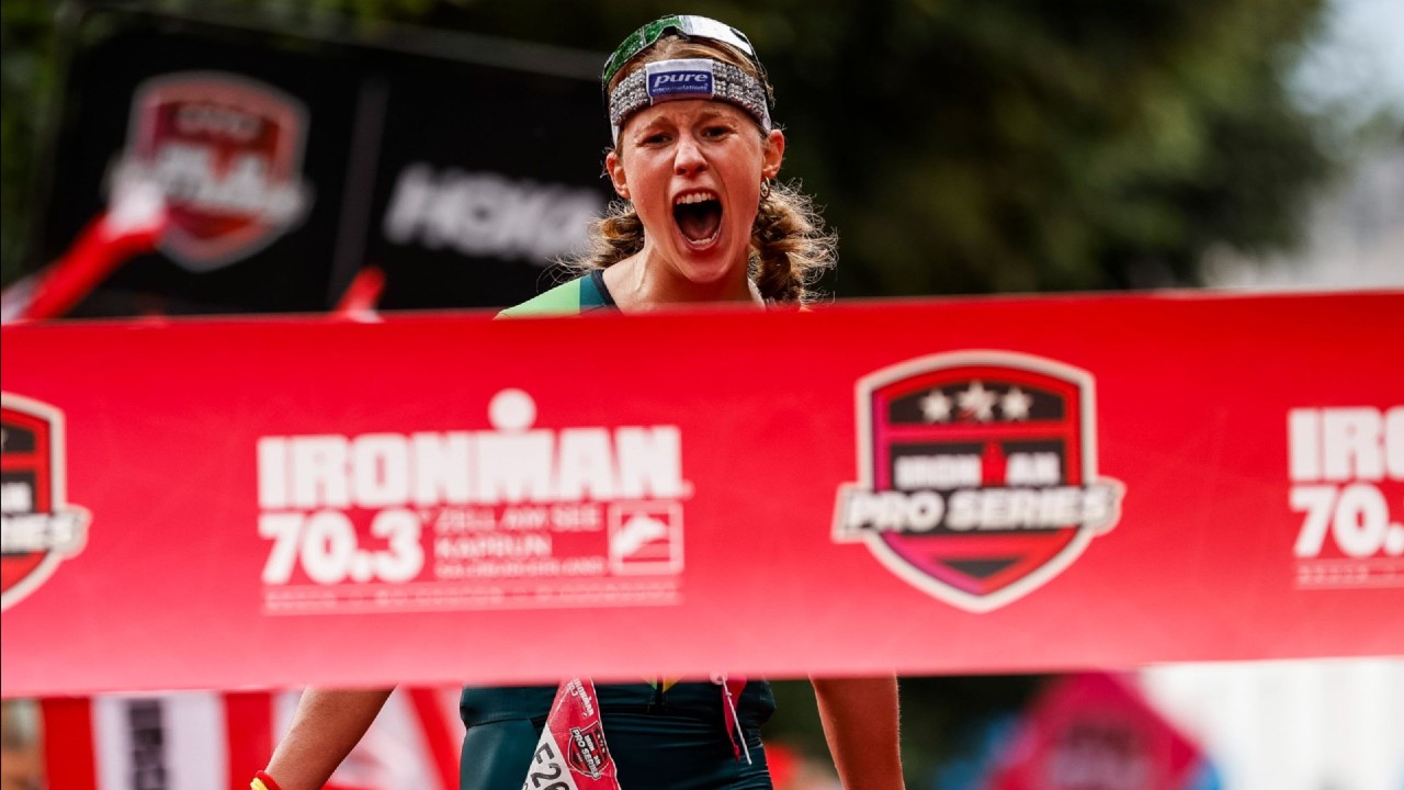 Caroline Pohle Ironman 70.3 Zell Am See 2024