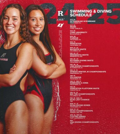 Rutgers Swim & Dive anuncia el calendario 2024-25