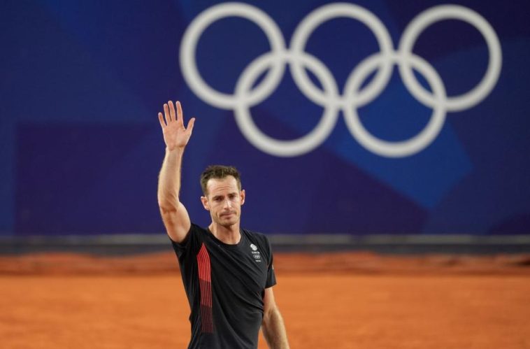 Andy Murray se despidió del tenis en París 2024 (PA Wire)