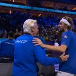 Bjorn Borg y Stefanos Tsitsipas