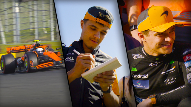 Trucos con el cortacésped, tareas de Verstappen en el carrito de golf y stroopwafels: conozcamos al verdadero Lando Norris