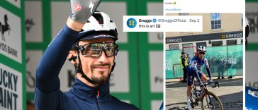 Tweets de la semana: Julian Alaphilippe se acerca a Greggs en el Tour de Gran Bretaña